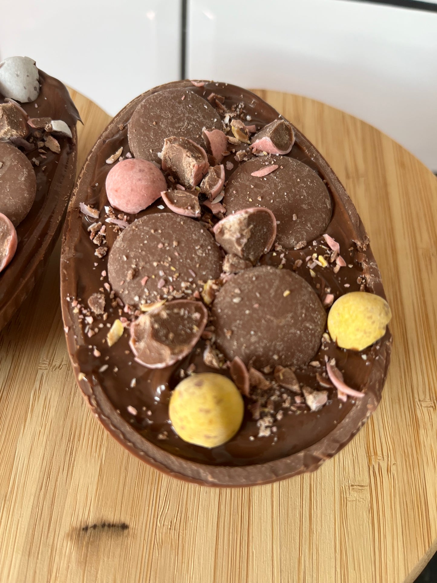 Easter egg half