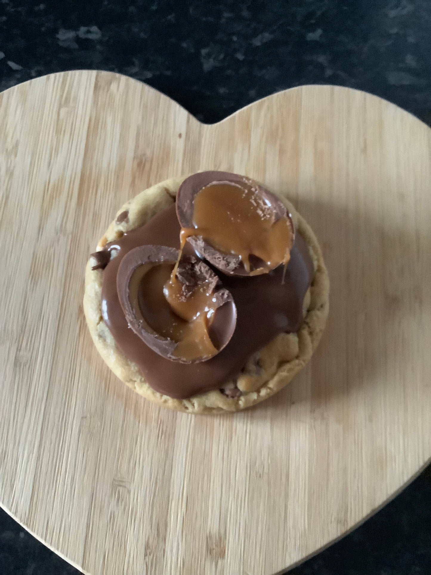 Deep dish cookie