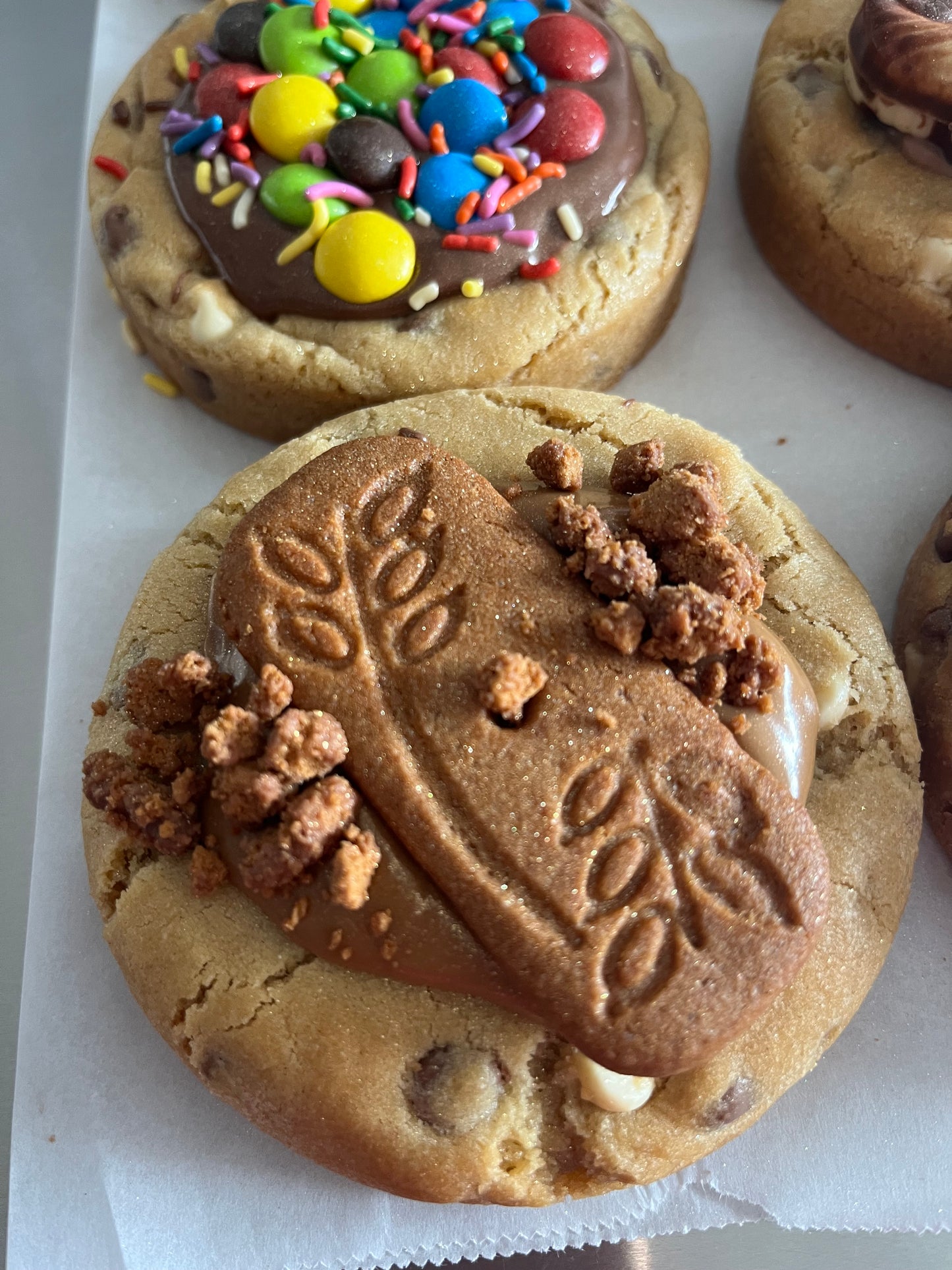 Deep dish cookie