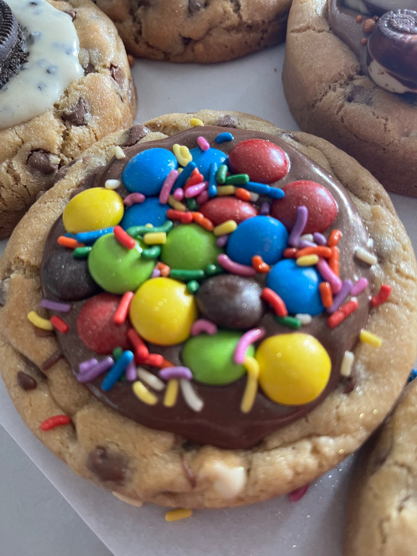 Deep dish cookie