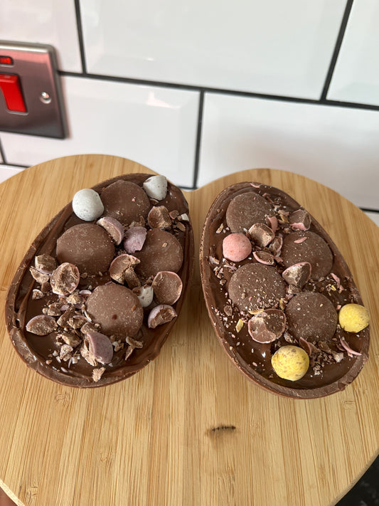 Easter egg half