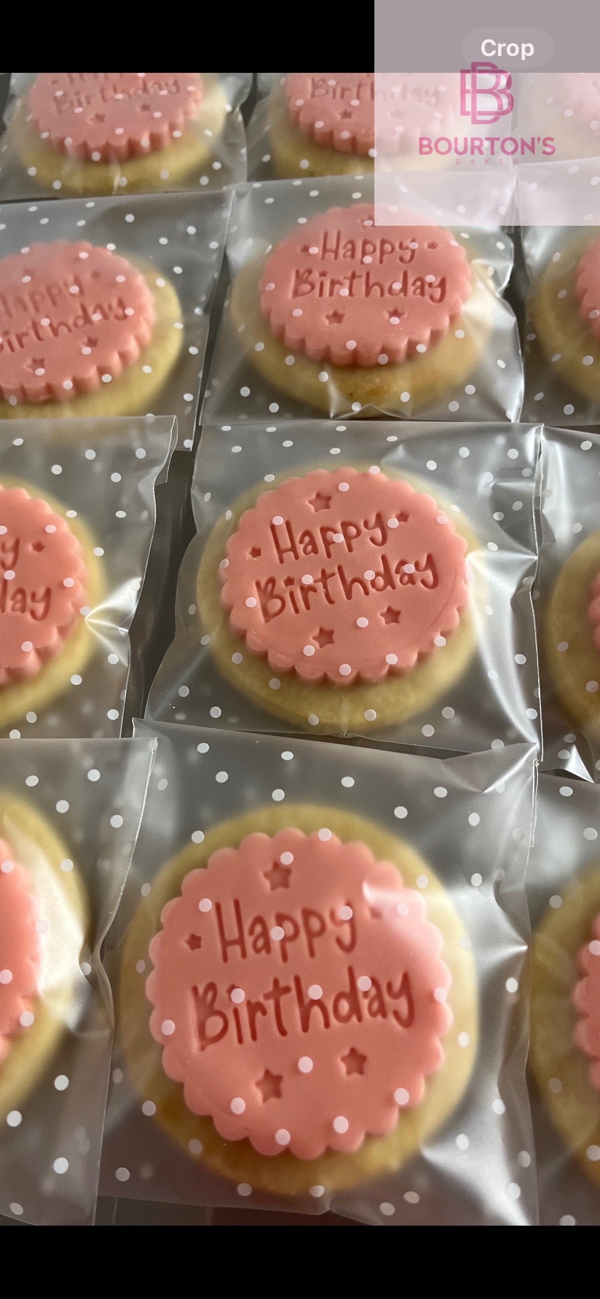 Happy Birthday cookies