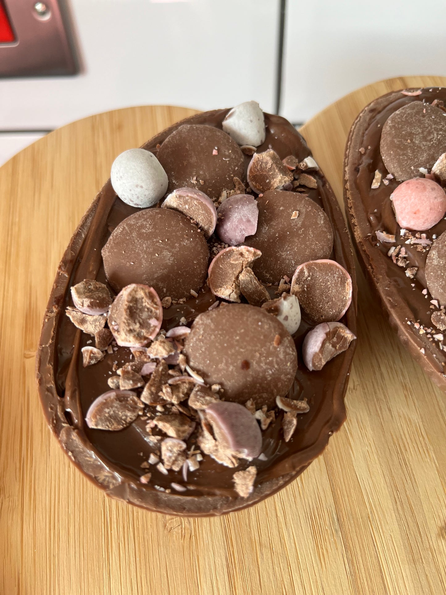 Easter egg half